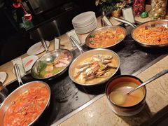 -大中华希尔顿酒店-念自助餐·海南美食·三文鱼