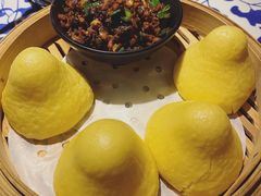 御街窝窝头配小炒肉-绿茶餐厅(乐峰广场店)