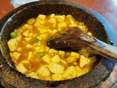 石锅鸡汤豆腐-绿茶餐厅(成都万象城店)