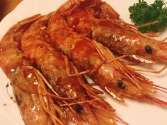 盐烤大明虾-王鼎精致料理铁板烧(世博源店)