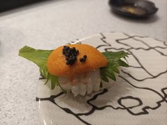 鱼子酱海胆甜虾寿司-争鲜回转寿司(流行前线店)
