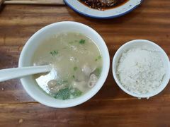 肥肠豆汤-温记府廟豆汤饭·始于1955年(海椒店)