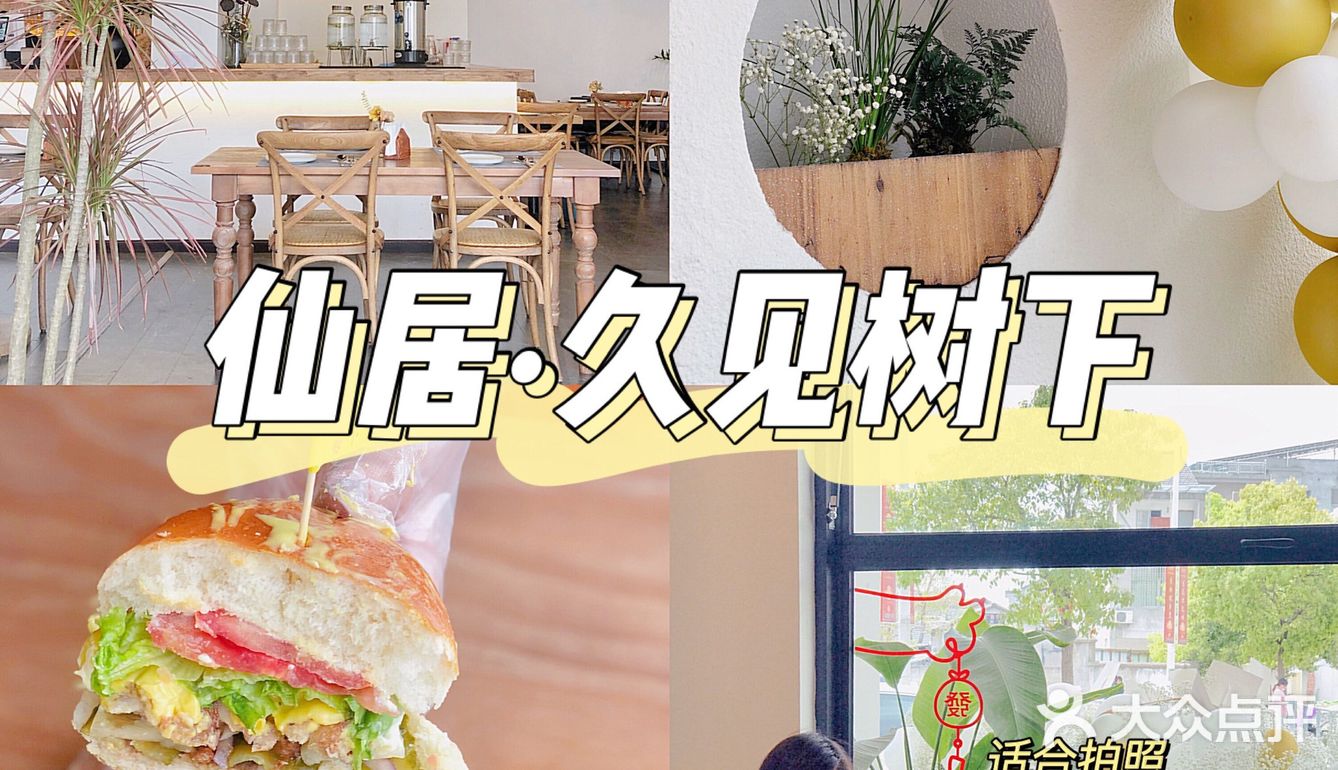 仙居探店 | 一家不会再二刷的简餐店·久见树下