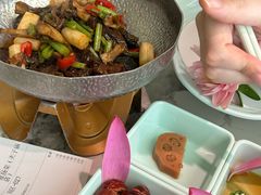 干锅什锦野山菌-苏梦江南·淮扬菜(夫子庙店)