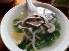 猪肝腰花皮肚汤-老余家面馆