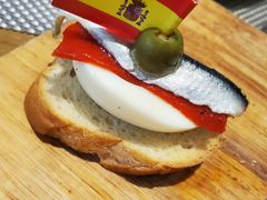 银鱼柳鲜蛋tapas-Mezomd曼索蒂西班牙餐厅(广粤店)