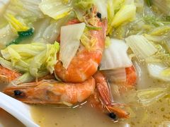 白菜炒虾-来之顺海鲜菜馆·青岛菜·始于1993(栈桥店)
