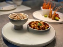 辣酒汁花螺配夏威夷果-木守西溪溪隐餐厅