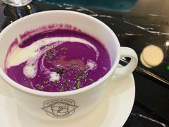 紫薯根茎汤-1981牛排西餐厅(海信店)