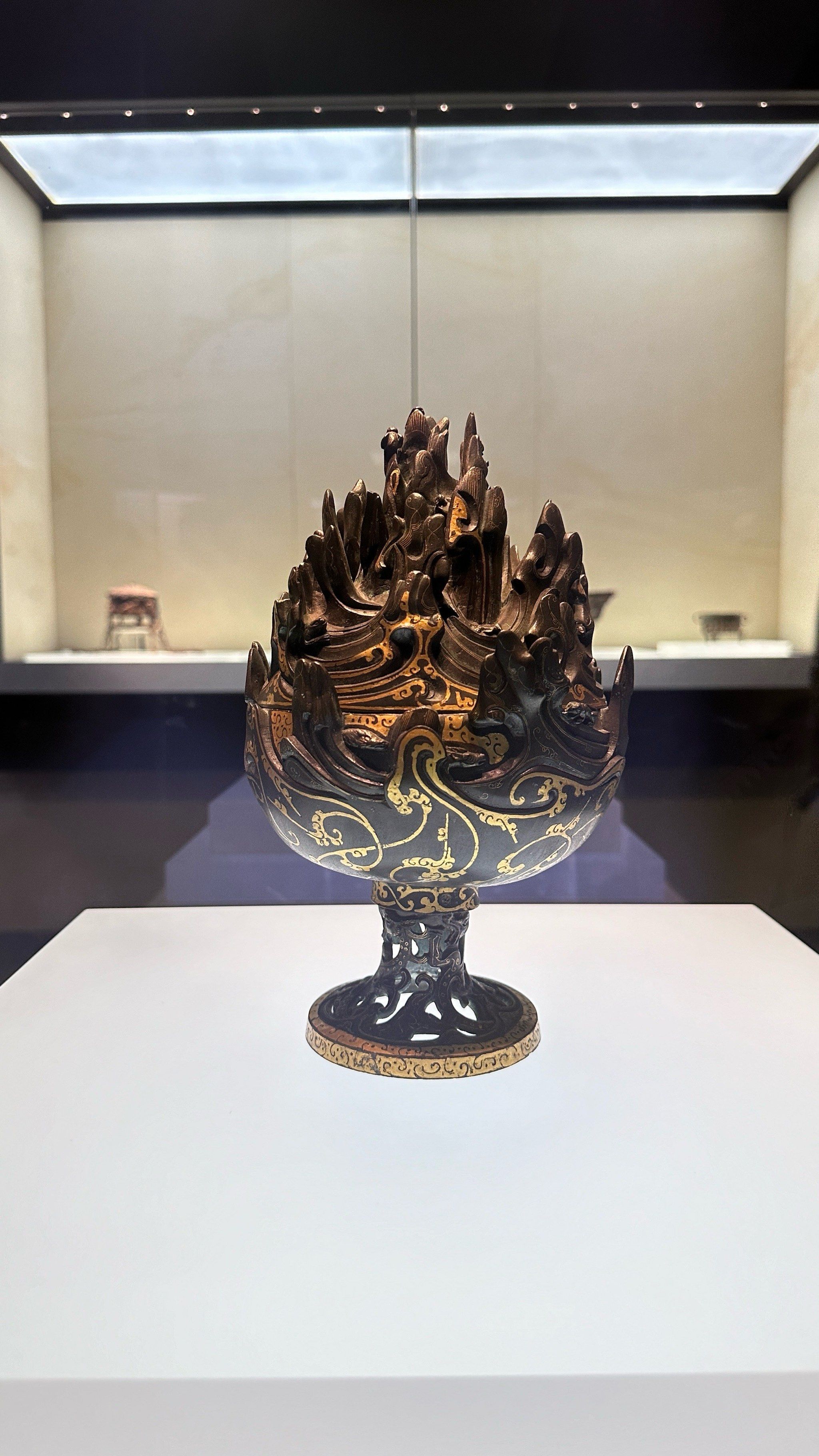 为了博山炉去了趟河北博物院