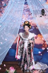 -后宫·古装汉服京剧儿童亲子全家福摄影