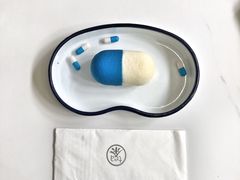 蓝色慕斯-茶是一枝花泡茶店