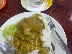 咖哩牛腩飯-兰芳园(中环老店)