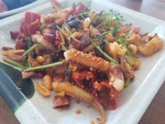 干煸鱿鱼爪-87号烧烤海鲜·大排档(金沙滩店)