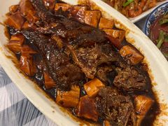 红烧豆腐烩黄鱼-玲珑餐厅(陕西南路店)