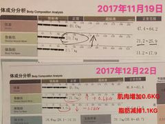 会员训练1个月对比数据-能量健身私教工作室(1527店)