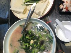 苋菜煮皮蛋-微食·原产地湘菜