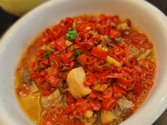 自制剁椒蒸鸡-映月潭水鱼馆(建设路口店)
