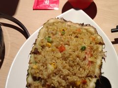 菠萝海鲜炒饭-避风塘(宝山万达店)