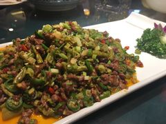 牛肉泡豇豆-万重锦·人文川菜馆(骡马市店)