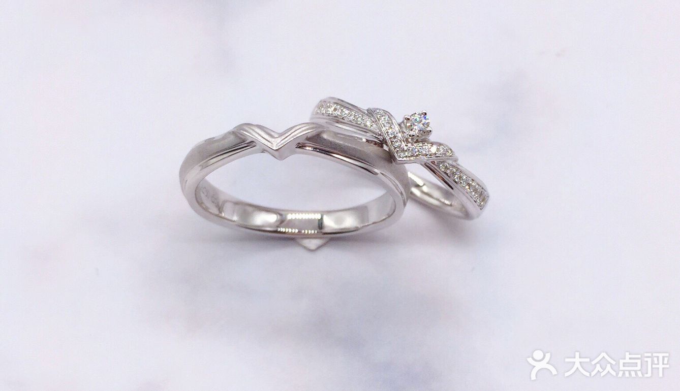 客定款对戒——武汉最美婚戒定制