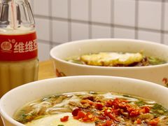 肉丝肉饼蒸蛋-矮子粉店1985·长沙米粉(湘春路店)