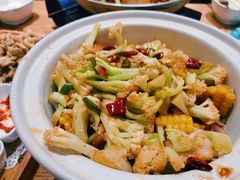 干锅有机花菜-米爱•五谷养生粥坊(温塘店)