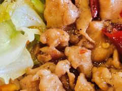 宫保鸡丁盖饭-永和大王(蛙嫩紫苏香·军博店)