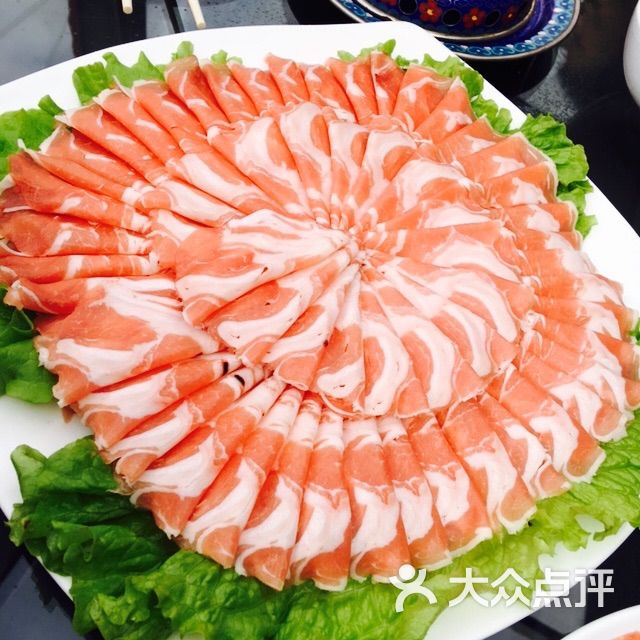 南门涮肉(上海店)热气羊肉图片 - 第3张