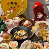 汕头预制圣诞|！敲适合二人食的圣诞韩式餐厅🍴