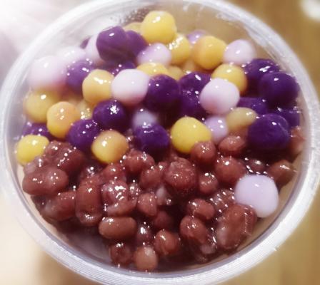 推荐:芋圆红豆双皮奶