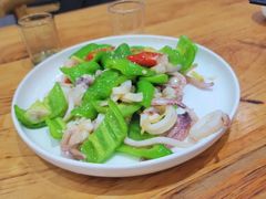 青椒炒鱿鱼-金家港海鲜大排档(中山路店)