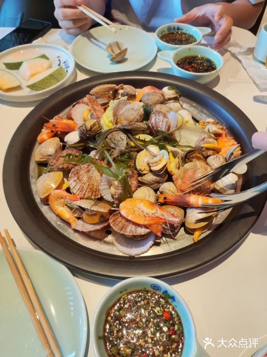 大岳·蒸汽海鲜(北清路店)一筐蛤蜊图片