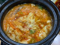 嫩豆腐汤-贤花饭店(城阳店)