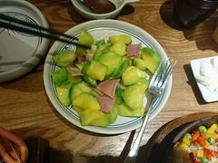 橄榄油诺邓火腿焖小麦瓜-云海肴·汽锅鸡·云南菜(天山百盛优客店)