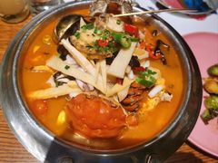 海鲜锅-甜阿姨·天台花园私房菜(万松园店)