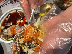 -草家酱蟹炭火烤肉店(珲春南路一店)