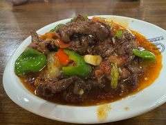 -歹歹的加个面过油肉拌面