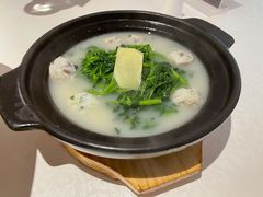 西洋菜煲鲮鱼丸-维园悦谱·海派家常菜(乌鲁木齐南路店)