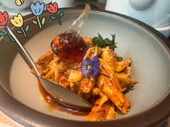 敲糖棒棒鸡-辛香汇·现炒川菜(淮海路百盛店)