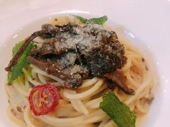 牛肝菌奶油意面-POKEE VIA&Brunch·维娅(重庆来福士店)