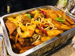 大盘鸡米粉炒馕-楼兰印象(朝外店)