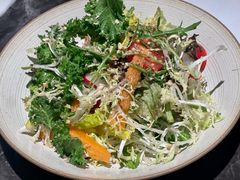 田园蔬菜沙拉配梅子油醋汁-LESCEDARS Brasserie Bistro香柏树