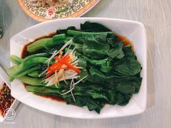 白灼菜心-烤肉季饭庄