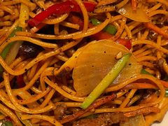 黑椒牛柳丝炒意粉-半秋山西餐厅(巴南万达广场店)