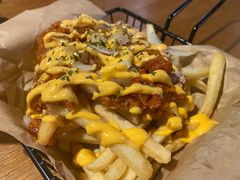 泡菜薯条-包装马车·韩国料理·포장마차