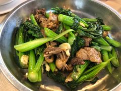 生炒菜心鸡杂-张记旺角食街(动物园店)