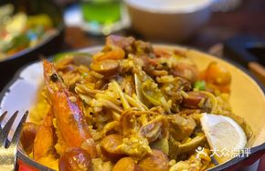 Spanish Seafood Paella