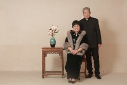 -时光纪亲子全家福照相馆(静安店母女写真父母纪念照)