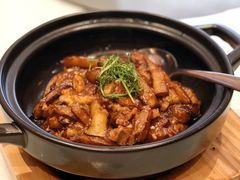 咸鱼鸡粒茄子煲-万龙洲海鲜(大兴绿地缤纷城店)